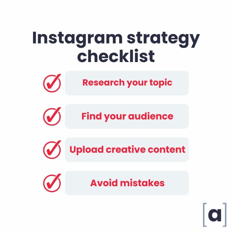 Instagram Strategy Checklist